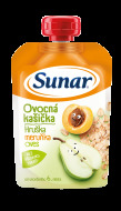 Hero Sunar Ovocná kašička Hruška, marhuľa, ovos 120g - cena, srovnání