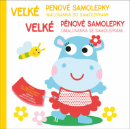 Velké pěnové samolepky Hroch - cena, srovnání