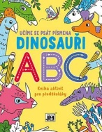 Kniha aktivit pro předškoláky Učíme se psát písmena Dinosauři - cena, srovnání