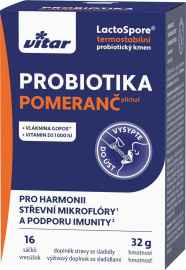 Vitar Probiotika + vláknina + vitamíny C a D 16ks