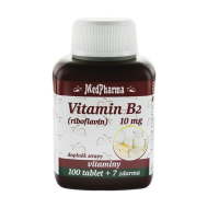 MedPharma Vitamin B2 10mg 107tbl - cena, srovnání
