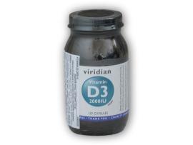 Viridian Vitamín D3 2000IU 150tbl