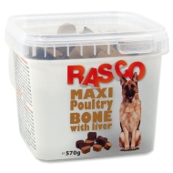 Rasco Pochúťka kosť hydinová s pečienkou 570g - cena, srovnání