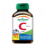 Jamieson Vitamín C 500mg čučoriedky 120tbl - cena, srovnání