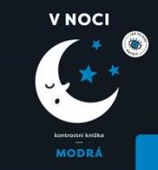 Modrá: V noci - kontrastní knížka - cena, srovnání