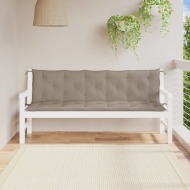 vidaXL Podložka na záhradnú lavičku, sivohnedá 180 cm, oxfordská látka - cena, srovnání