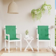 vidaXL Podložky na záhradné stoličky, nízke operadlo 2 ks 100x50x3 cm - cena, srovnání
