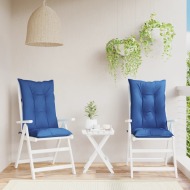 vidaXL Podložky na záhradné stoličky, vysoké operadlo 2 ks 120x50x7 cm - cena, srovnání