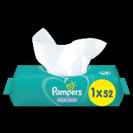 Pampers Fresh Clean detské obrúsky 52ks - cena, srovnání