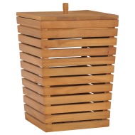 vidaXL Kôš na bielizeň 30x30x45 cm masívne teakové drevo - cena, srovnání