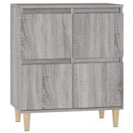 vidaXL Príborník Grey Sonoma 60x35x70 cm odvodený výrobok z dreva - cena, srovnání