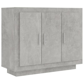 vidaXL Príborník betón sivý 92x35x75 cm odvodený výrobok z dreva