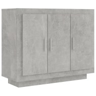 vidaXL Príborník betón sivý 92x35x75 cm odvodený výrobok z dreva - cena, srovnání