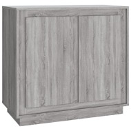 vidaXL Príborník Grey Sonoma 80x34x75 cm odvodený výrobok z dreva - cena, srovnání