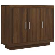 vidaXL Príborník hnedý dubový vzhľad 92x35x75 cm odvodený výrobok z dreva - cena, srovnání