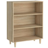 vidaXL Príborník Sonoma Dub 69,5x32,5x90 cm odvodený výrobok z dreva - cena, srovnání