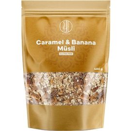 Brainmax Pure Müsli, Karamel a Banán 400g