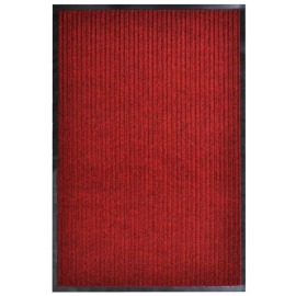 vidaXL Rohož pred dvere, červená 117x220 cm, PVC