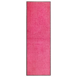 vidaXL Rohožka, prateľná, ružová 60x180 cm