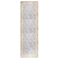 vidaXL Prateľný koberec 80x300 cm sivý protišmykový - cena, srovnání