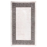 vidaXL Prateľný koberec 190x300 cm bledobéžový protišmykový - cena, srovnání