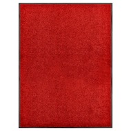 vidaXL Rohožka, prateľná, červená 90x120 cm - cena, srovnání