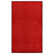 vidaXL Rohožka, prateľná, červená 90x150 cm - cena, srovnání