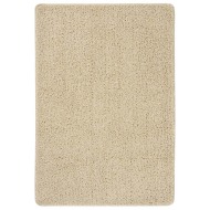 vidaXL Chlpatý koberec krémový 120x170 cm protišmykový - cena, srovnání