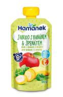 Hame HAMÁNEK Kapsička Jablko, banán, špenát 100g - cena, srovnání