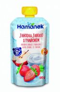 Hame HAMÁNEK Jahoda & jablko s tvarohom 100g - cena, srovnání