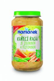 Hame HAMÁNEK Kuracie ragú so zeleninou a cestovinou 230g