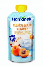 Hame HAMÁNEK Marhuľa & jablko s tvarohom 100g