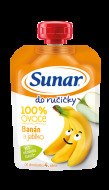 Hero SUNAR Kapsička Do ručičky banán, jablko 100g - cena, srovnání