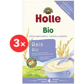 Holle Kaša nemliečna Bio ryžová 3x250g