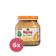 Holle Bio 100% Jabĺčko 6x125g - cena, srovnání