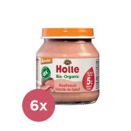 Holle Bio Hovädzie mäso 6x125g - cena, srovnání