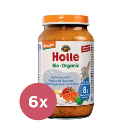 Holle Bio Zeleninové rizoto 6x220g