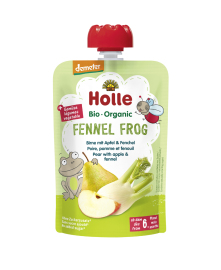 Holle Fennel Frog Bio pyré hruška, jablko, fenikel 100g