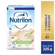 Nutricia Nutrilon Pronutra Mliečna kaša 7 cereálií s ovocím 225g - cena, srovnání