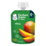 Gerber Organic Kapsička mango 90g - cena, srovnání
