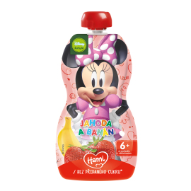 Nutricia HAMI Kapsička ovocná Minnie Jahoda a banán 110g