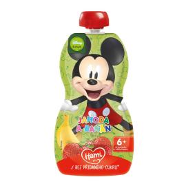 Nutricia HAMI Kapsička ovocná Mickey Jahoda a banán 110g