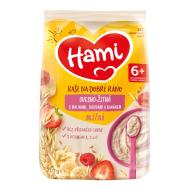 Nutricia Hami Kaša mliečna ovseno-žitná s banánom, jahodami a malinami 210g - cena, srovnání