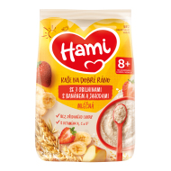 Nutricia Hami Kaša mliečna so 7 obilninami s banánom a jahodami 210g - cena, srovnání