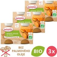Babybio Sladké zemiaky 3x 2x130g - cena, srovnání