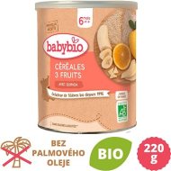 Babybio Ovocná kaša, banán, pomaranč, jablko 220g - cena, srovnání