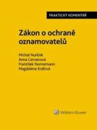 Zákon o ochraně oznamovatelů Praktický komentář - cena, srovnání