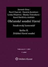 Občanské soudní řízení Soudcovský komentář Kniha II.
