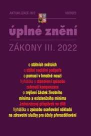 Aktualizace 2022 III/2 - o státní sociální podpoře