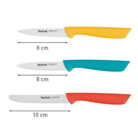 Tefal Súprava nerezových nožov 3 ks Colorfood K273S304